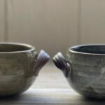 美濃燒雙耳湯碗 400ml